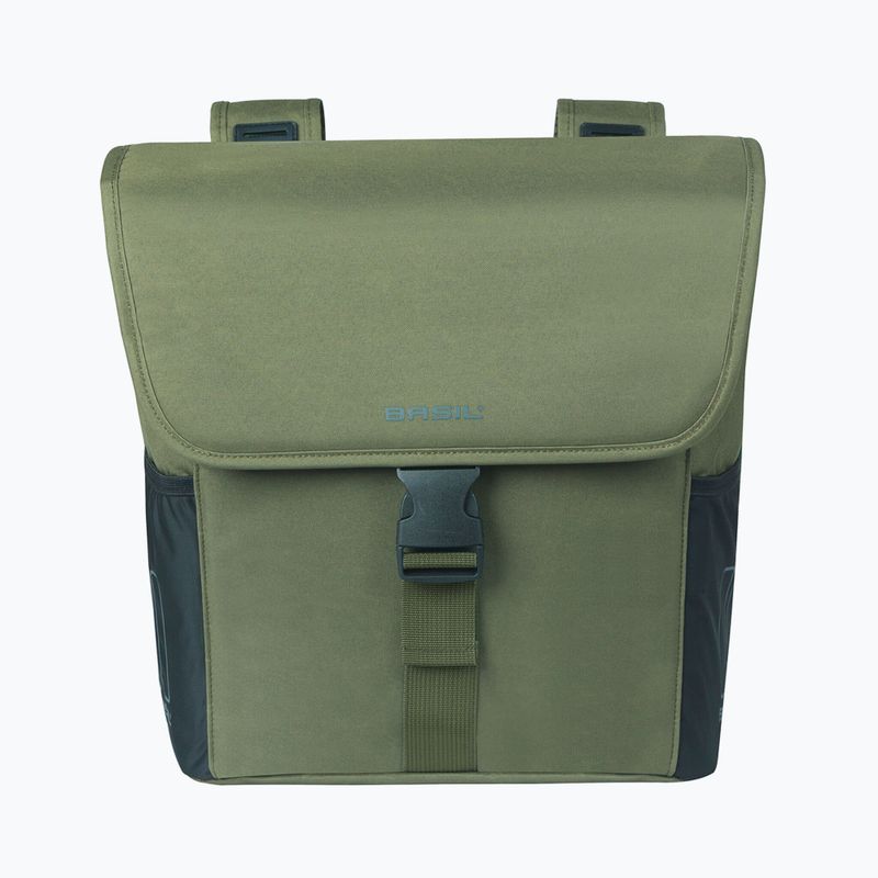 Сумка велосипедна Basil Go Double Bag 32 л dark green 2