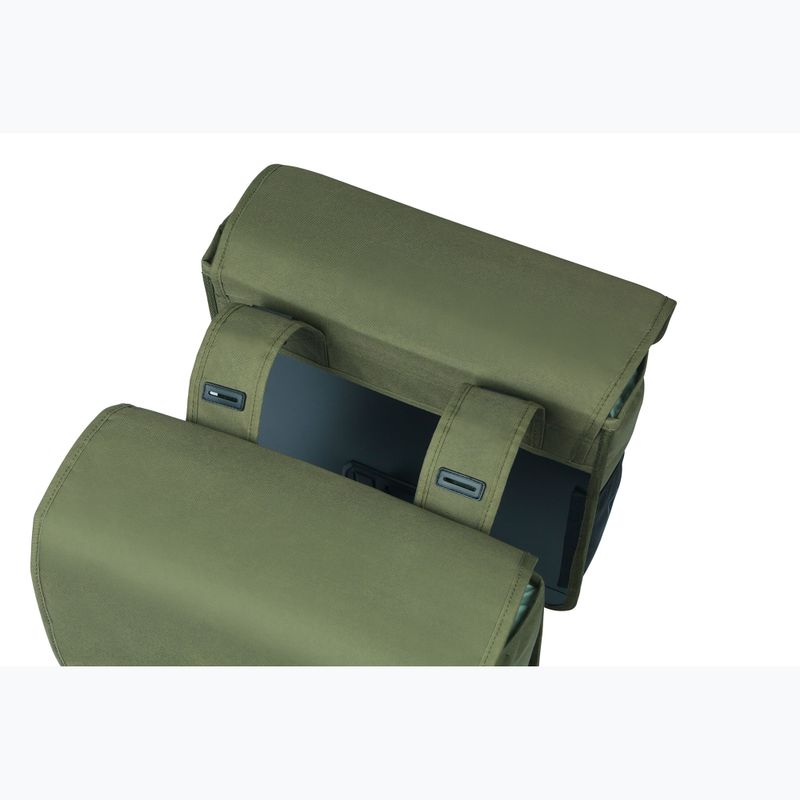 Сумка велосипедна Basil Go Double Bag 32 л dark green 3