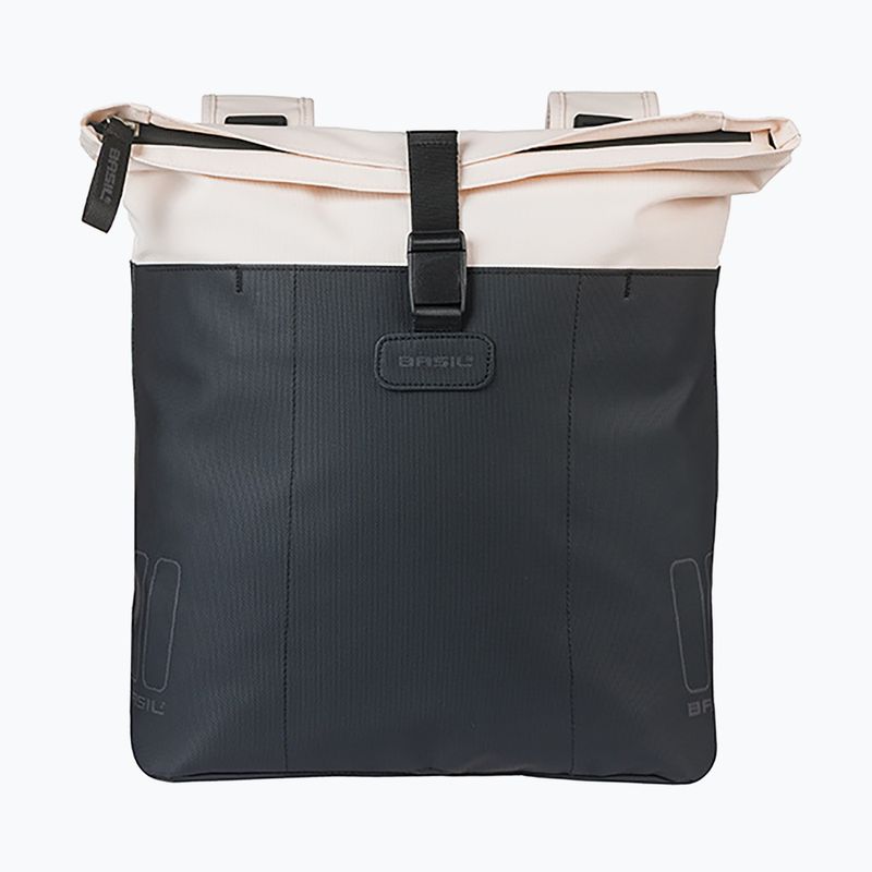 Сумка велосипедна Basil Vive Double Pannier Bag 35 l off white/black 2