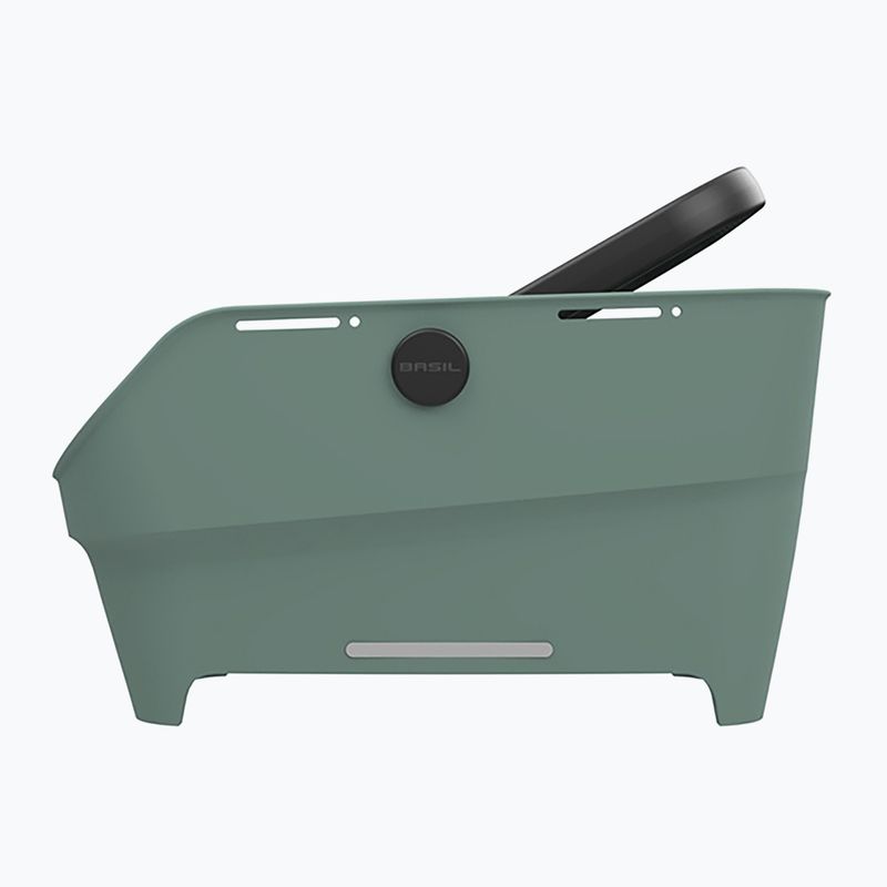 Кошик велосипедний задній Basil Cento Neo MIK silvergreen 3