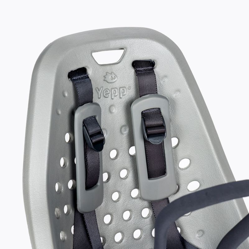 Крісло велосипедне переднє Thule Yepp Mini сірі 12020105 5