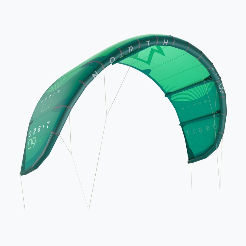 Повітряний змій для кайтсерфінгу North Kiteboarding Orbit зелений NK40020 2