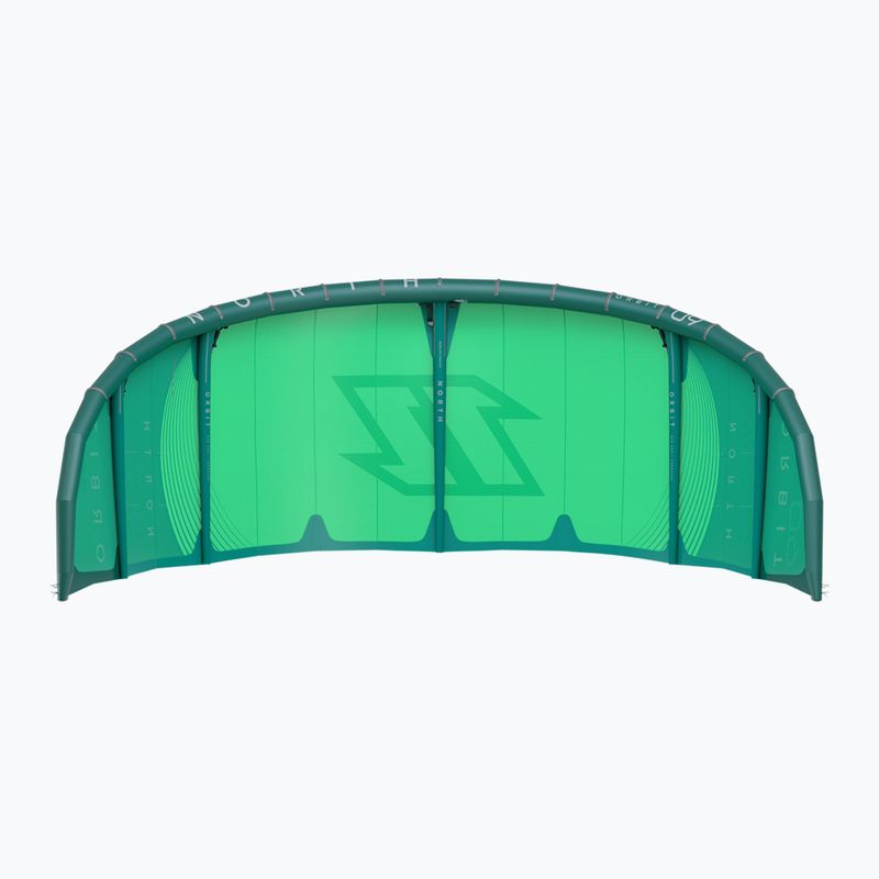 Повітряний змій для кайтсерфінгу North Kiteboarding Orbit зелений NK40020 6