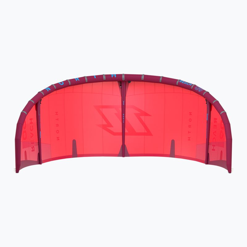 Повітряний змій для кайтсерфінгу North Kiteboarding Reach червоний NK40648 5