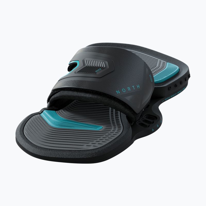 Пади і петлі для кайтборду North Kiteboarding Footstrapy Flex Bindings чорні NK41119