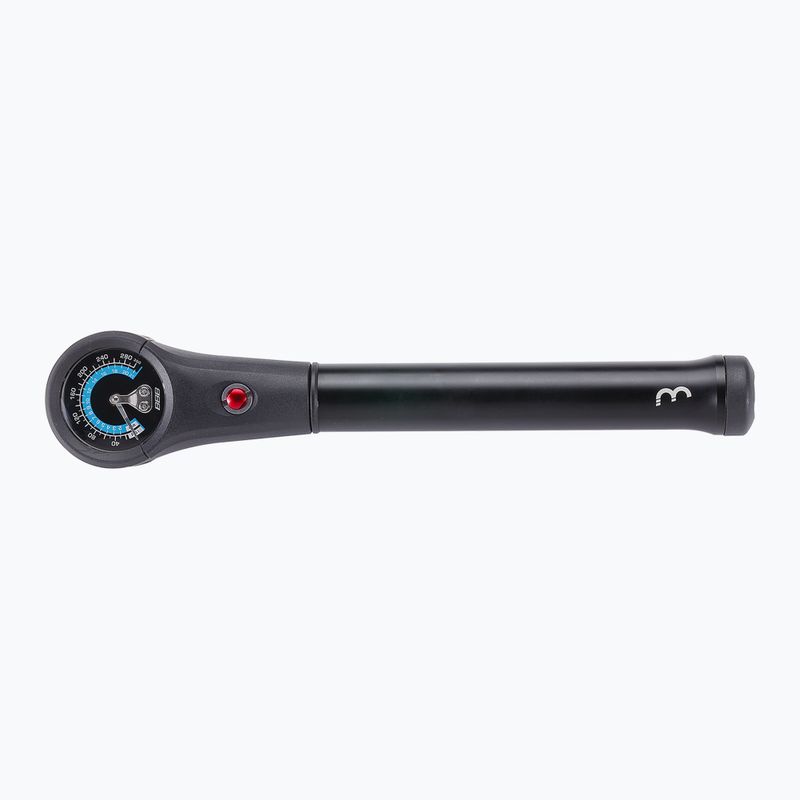 Насос велосипедний BBB Cycling DualPressure 300psi black 2
