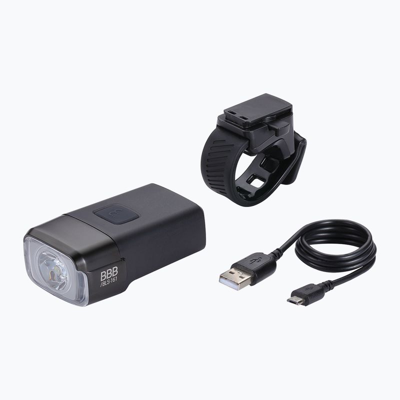 Ліхтарик велосипедний передній BBB Cycling NanoStrike 600 black 8