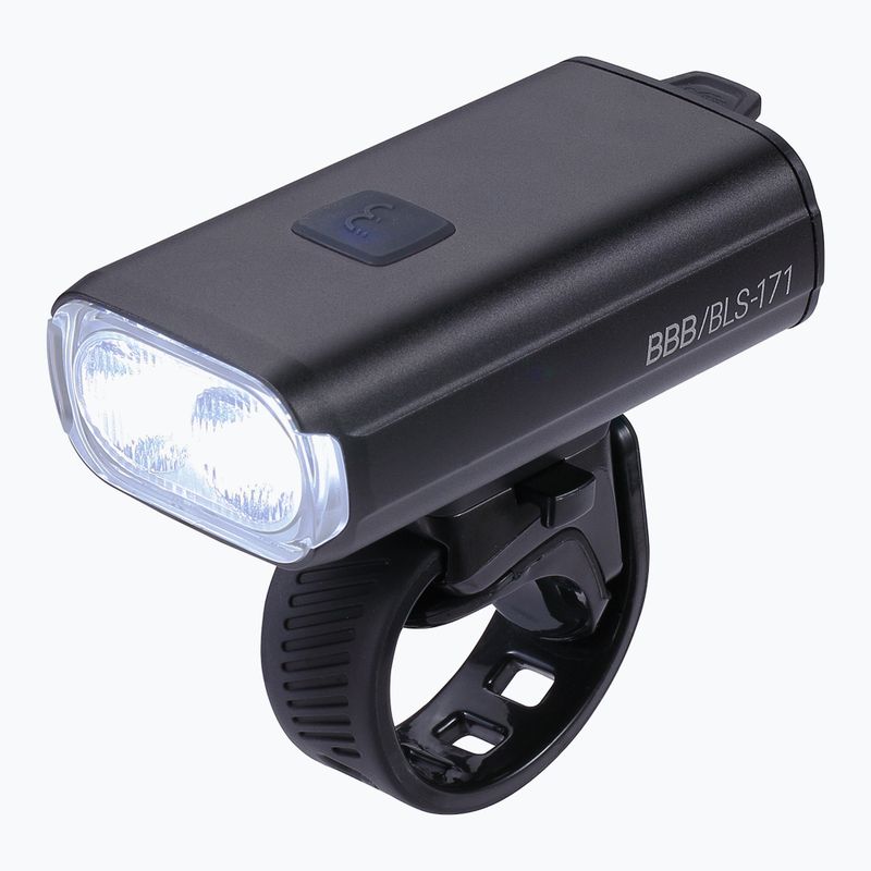 Ліхтарик велосипедний передній BBB Cycling StrikeDuo 1200 black 5
