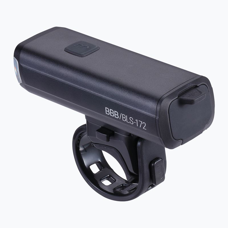 Ліхтарик велосипедний передній BBB Cycling StrikeDuo 1600 black 3