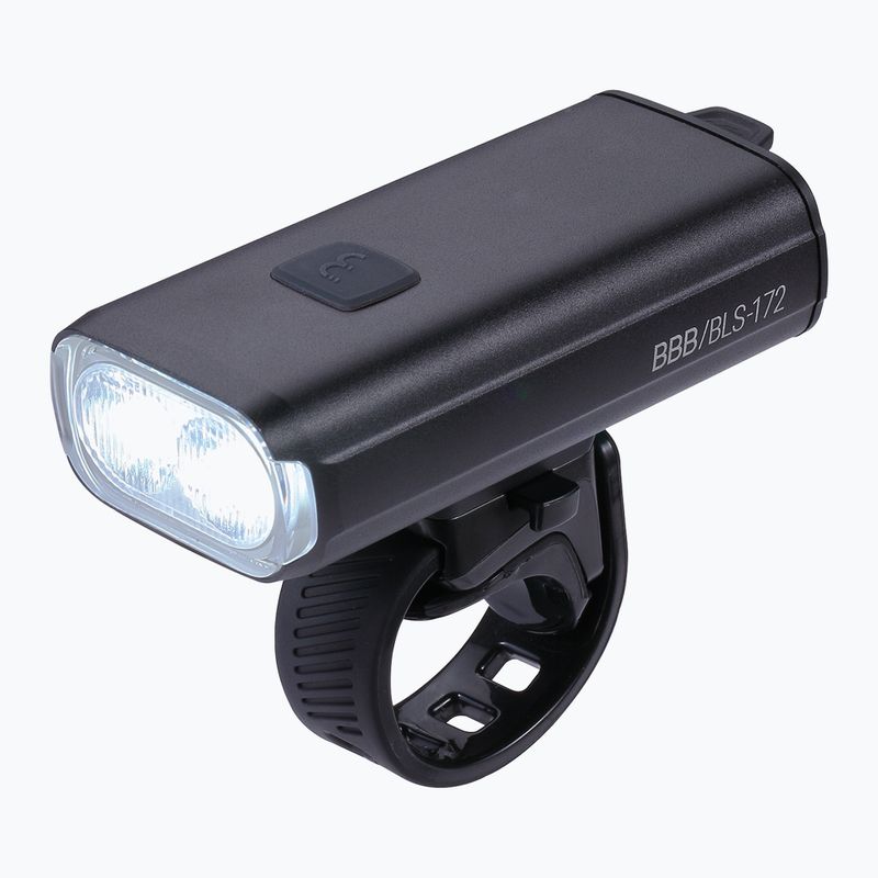 Ліхтарик велосипедний передній BBB Cycling StrikeDuo 1600 black 4