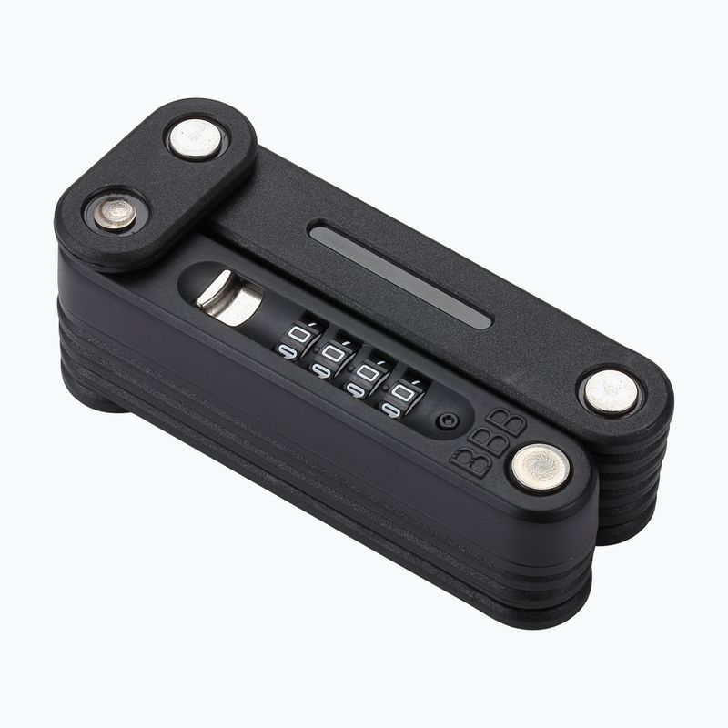 Замок велосипедний BBB Cycling CodeFold black 4