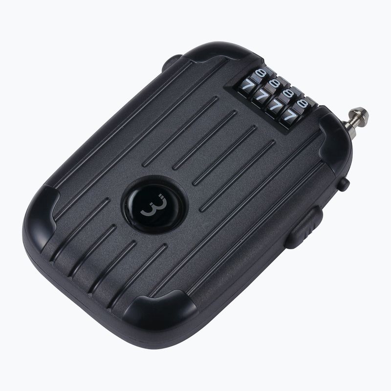 Замок велосипедний BBB Cycling MiniCase XL black 3