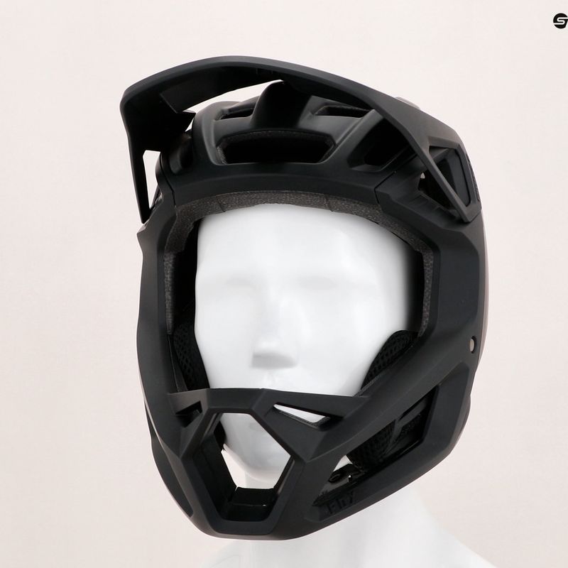Велосипедний шолом Fox Racing Proframe матовий чорний 15