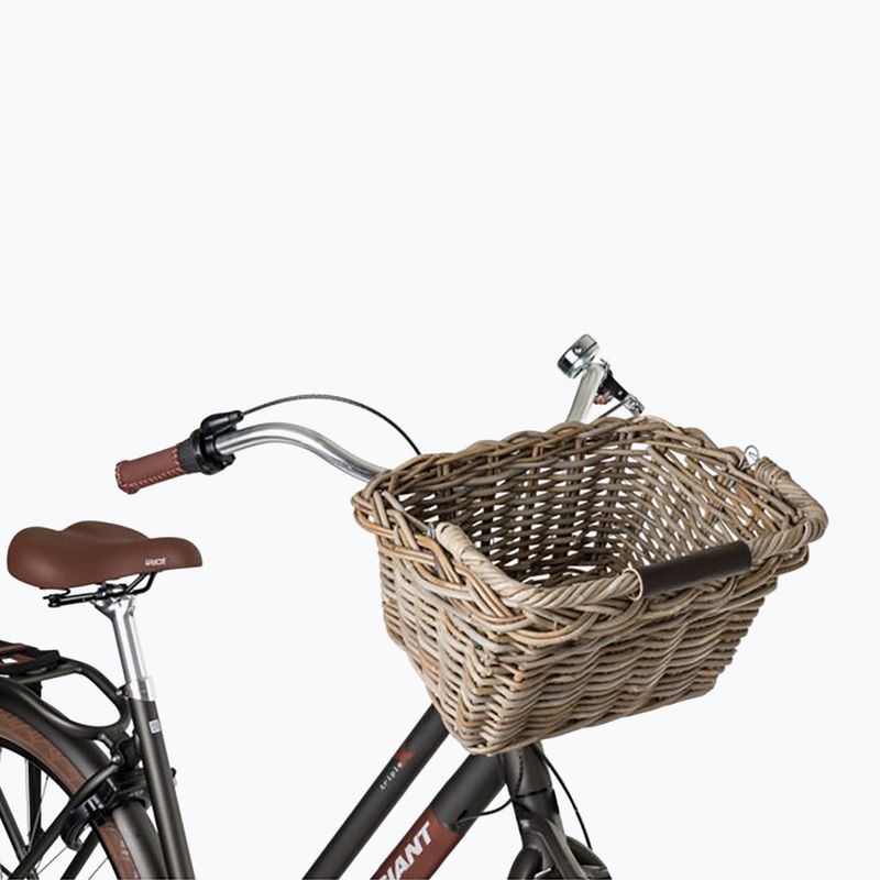 Кошик велосипедний передній FastRider Elif Rattan Bike Basket 16 л naturel 4