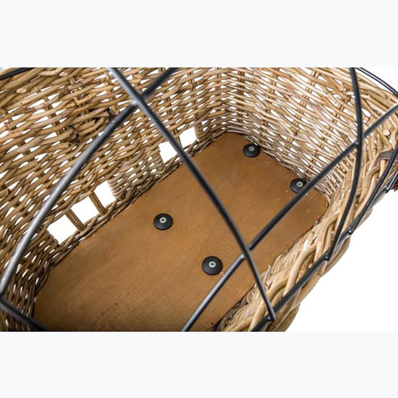Кошик велосипедний задній FastRider Jale Rattan Dog Bike Basket Klickfix 57 л naturel 4