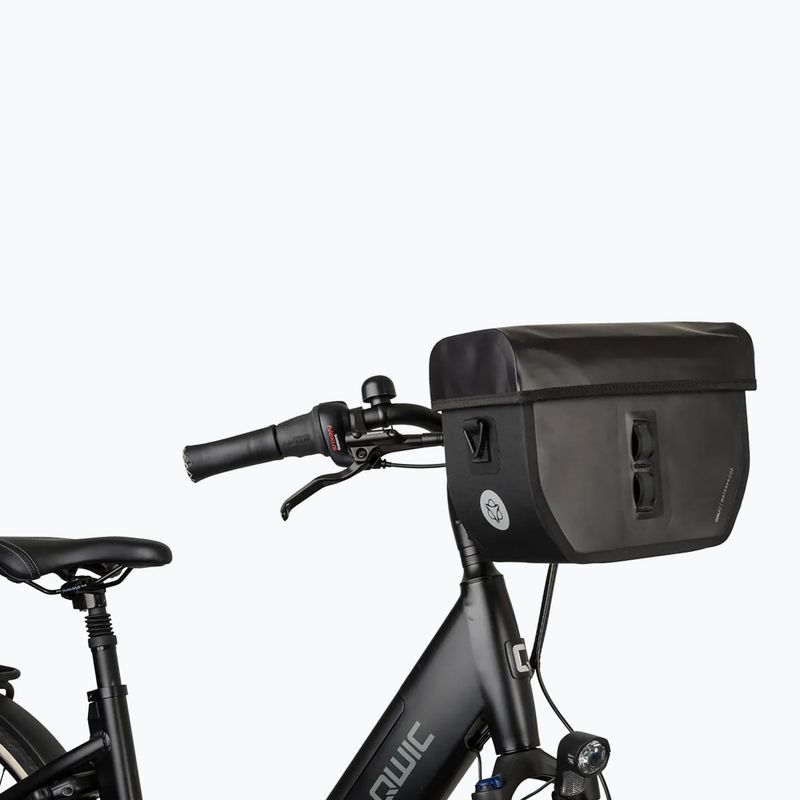 Сумка велосипедна на кермо AGU Tech Handlebar Bag Klickfix L 8 л black 5
