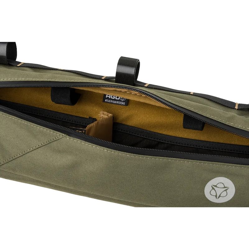 Сумка велосипедна на раму AGU Venture Tube Frame Bag S 3 л army green 4