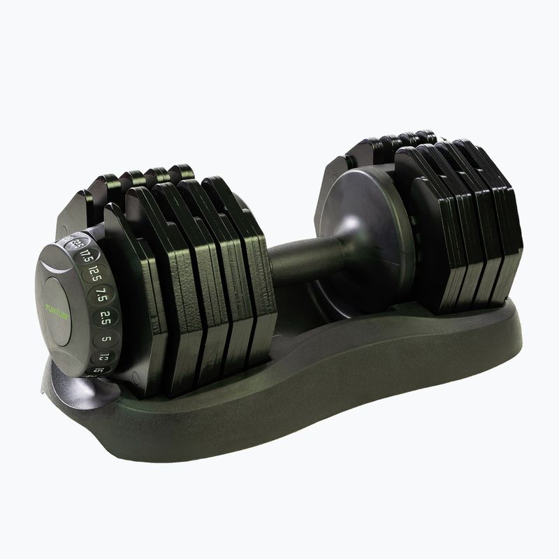 Гантель регульована Tunturi Selector Dumbbell 25 кг black