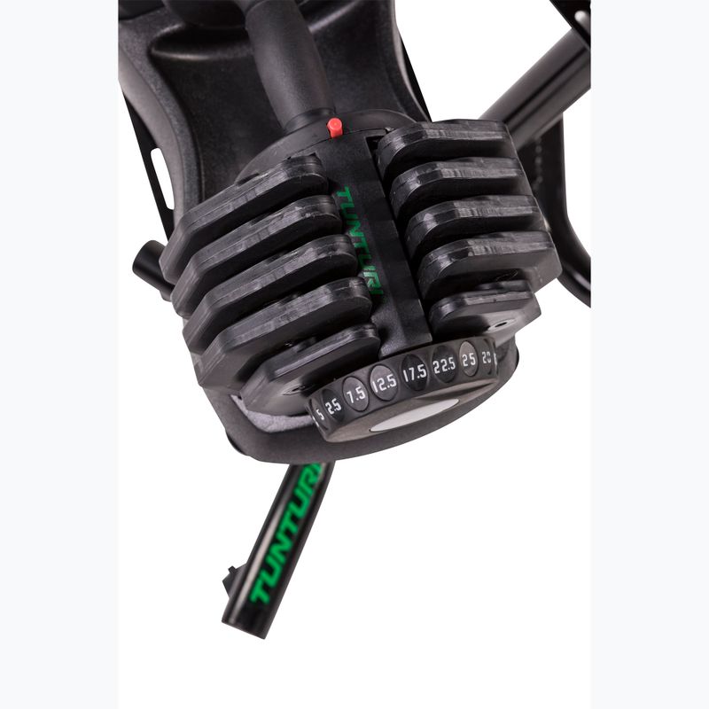 Гантель регульована Tunturi Selector Dumbbell 25 кг black 5