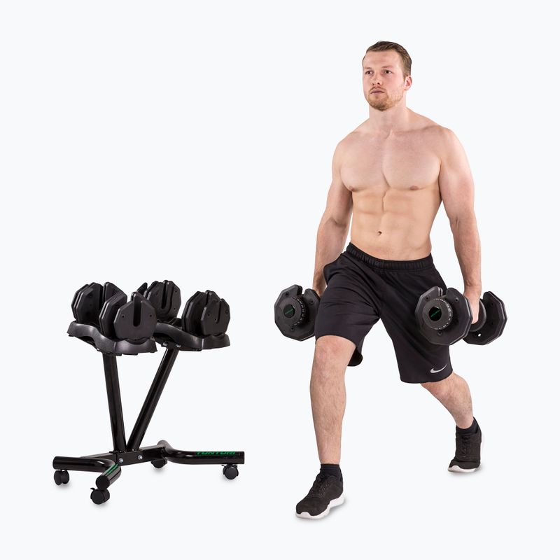 Гантель регульована Tunturi Selector Dumbbell 25 кг black 6