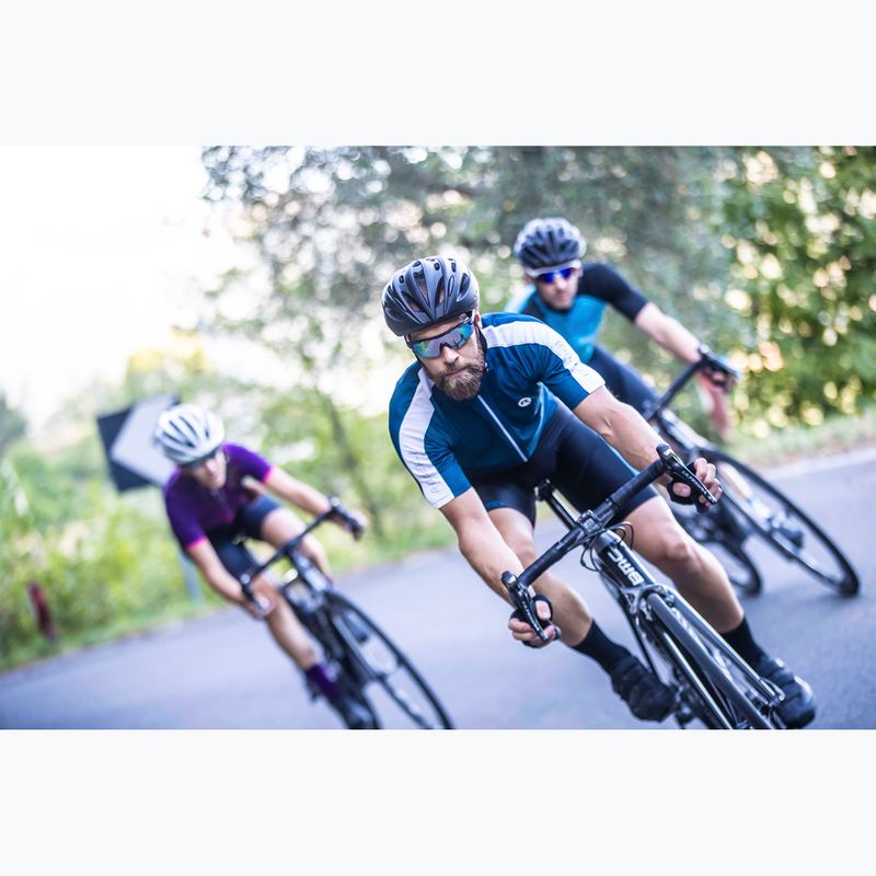 Чоловіча велофутболка Rogelli Explore синя/біла 8