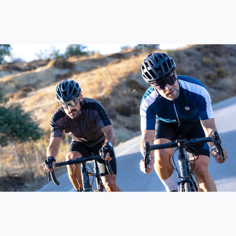 Чоловіча велофутболка Rogelli Explore синя/біла 10