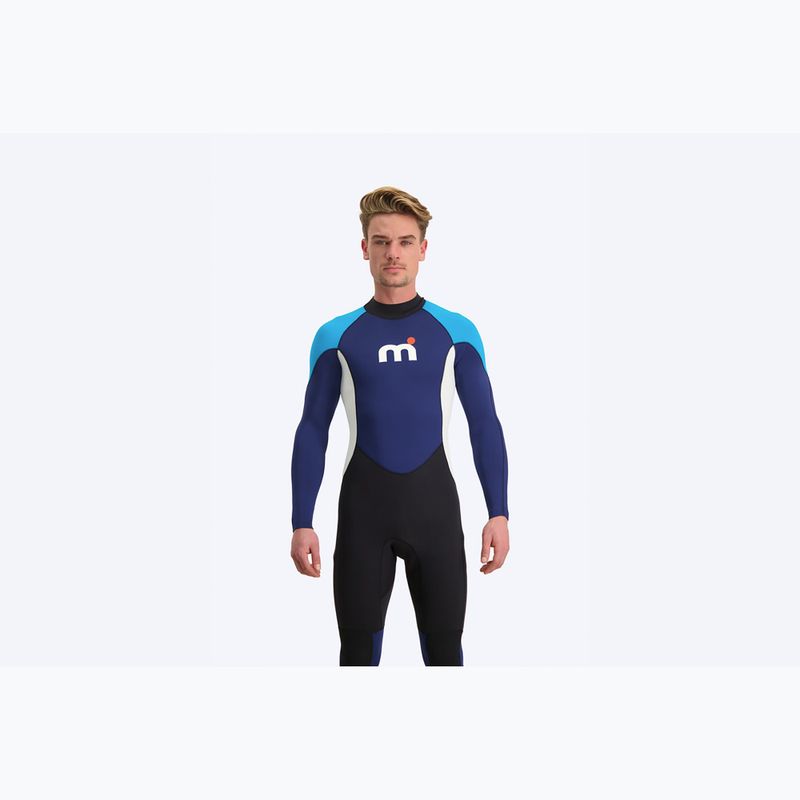 Чоловічий гідрокостюм Mistral Full Suit 3/2 чорний 2
