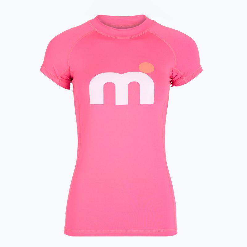Футболка для плавання жіноча Mistral Miami Lycra pink flour 4
