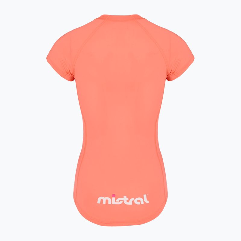 Футболка для плавання жіноча Mistral Miami Lycra peach 5