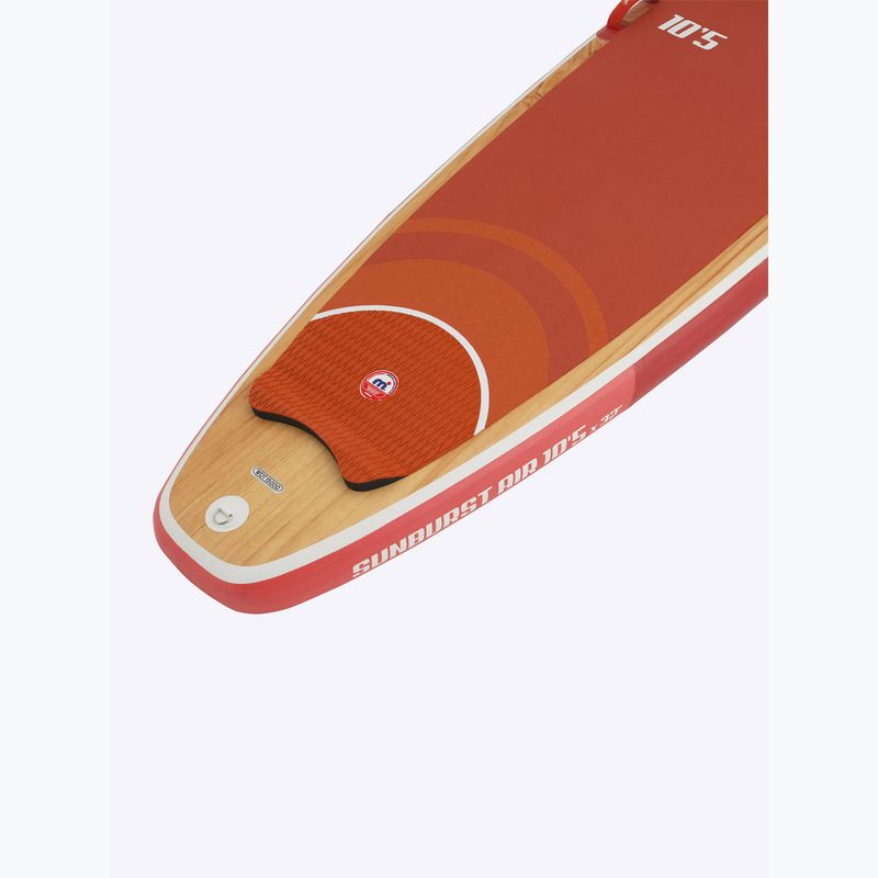 SUP дошка Mistral Sunburst Air 10'5 помаранчева/біла 8