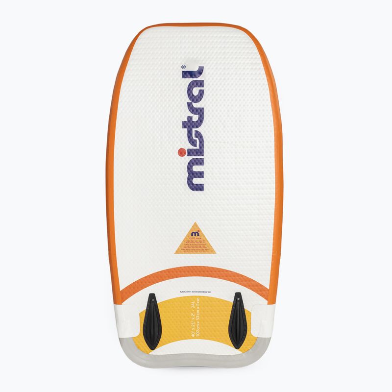 Бодіборд Mistral Sunburst Air помаранчевий/білий 3