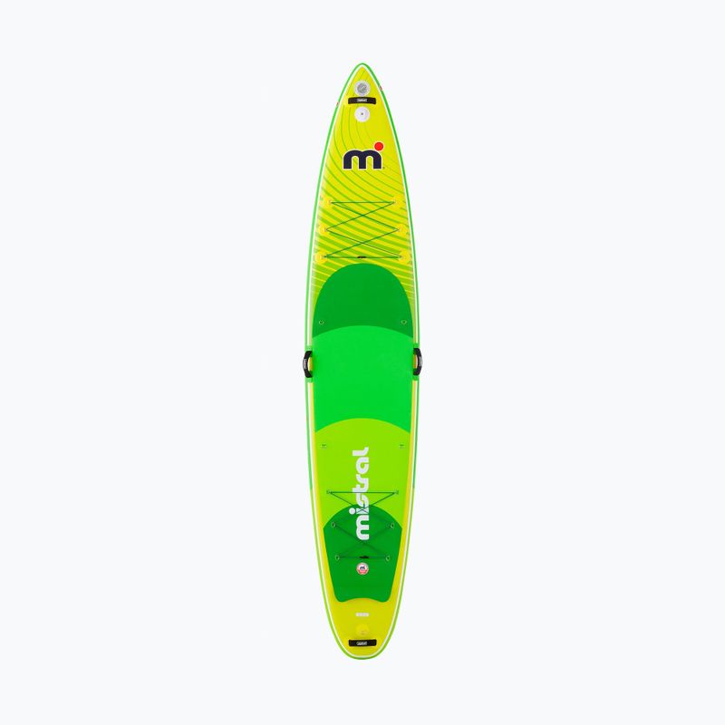 Дошка SUP Mistral Adventurist Air 12'6" x 30 (V2) green/yellow 2