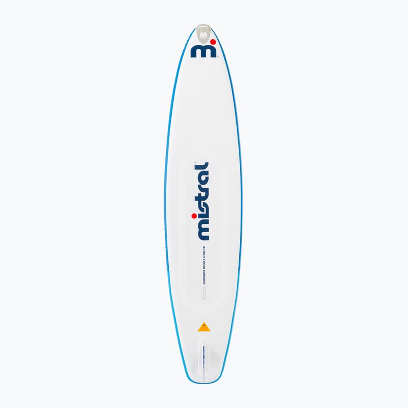 SUP Mistral Sunburst Double Club 11'6" біло-зелена дошка 3