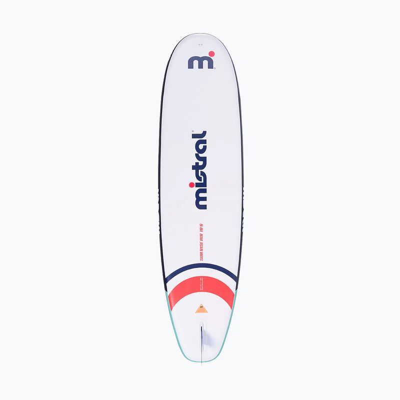 Дошка SUP Mistral Sun Rise Air 10'6" (V2) green/orange/white 3