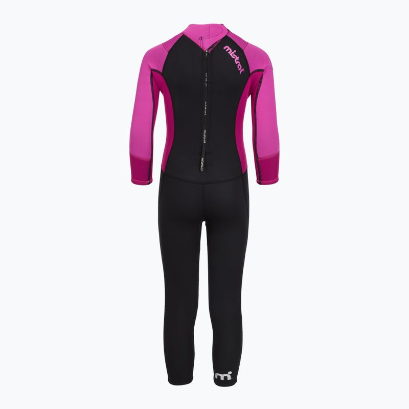 Гідрокостюм дитячий Mistral Breeze 76 2,5/2mm Kids Suit black/pink 3
