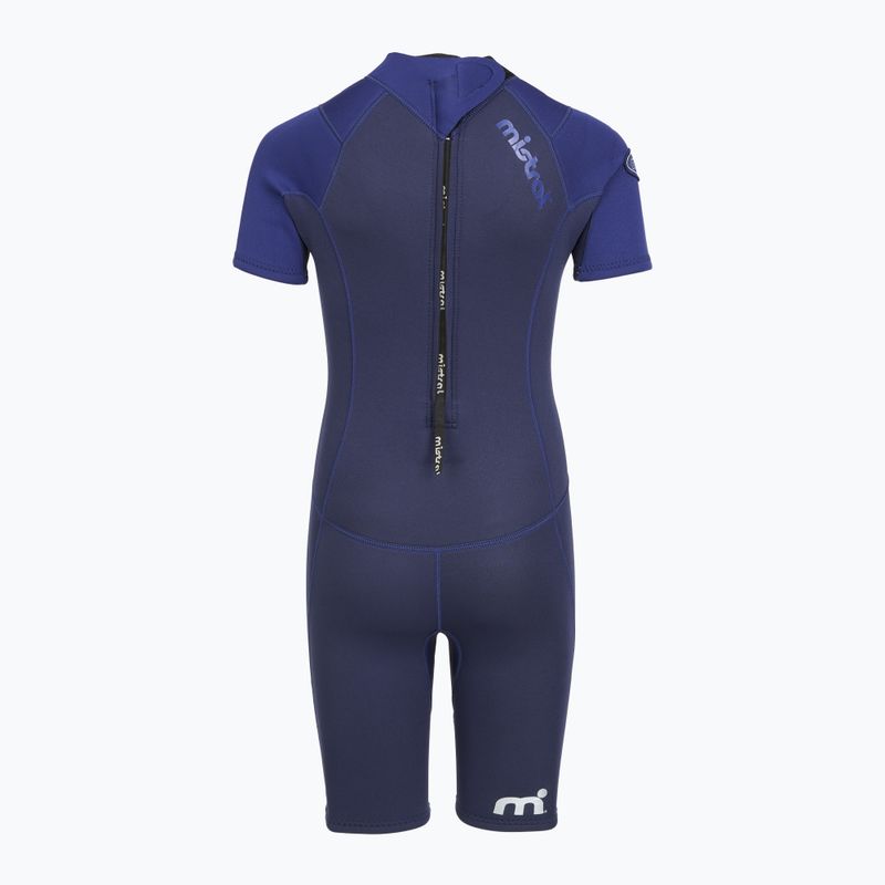 Гідрокостюм дитячий Mistral Breeze 76 2,5/2mm Kids Shorty blue 3