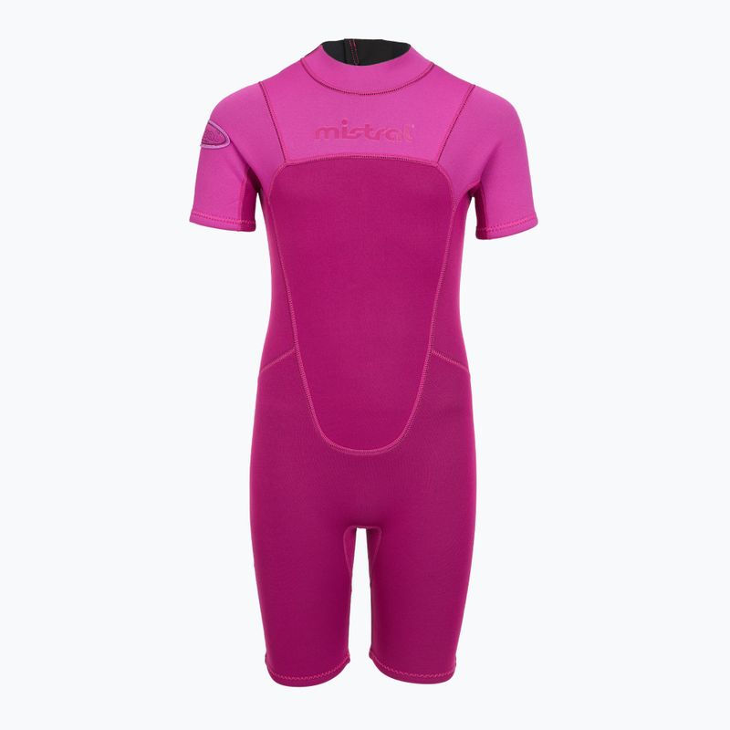 Гідрокостюм дитячий Mistral Breeze 76 2,5/2mm Kids Shorty pink 2