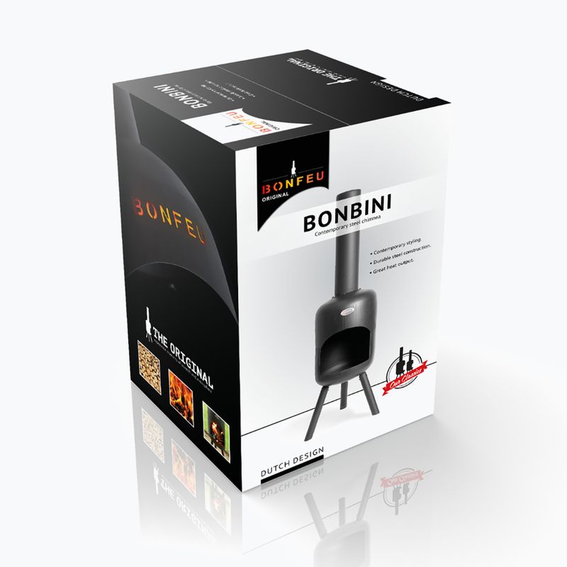  Камін садовий BonFeu Bonbini black 6