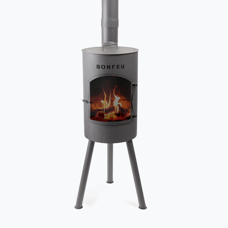  Камін садовий BonFeu BonGiano SP black 2
