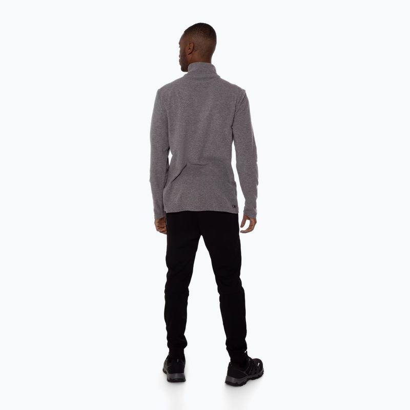 Кофта флісова чоловіча Protest Perfectym 1/4 Zip Active dark grey melee 3