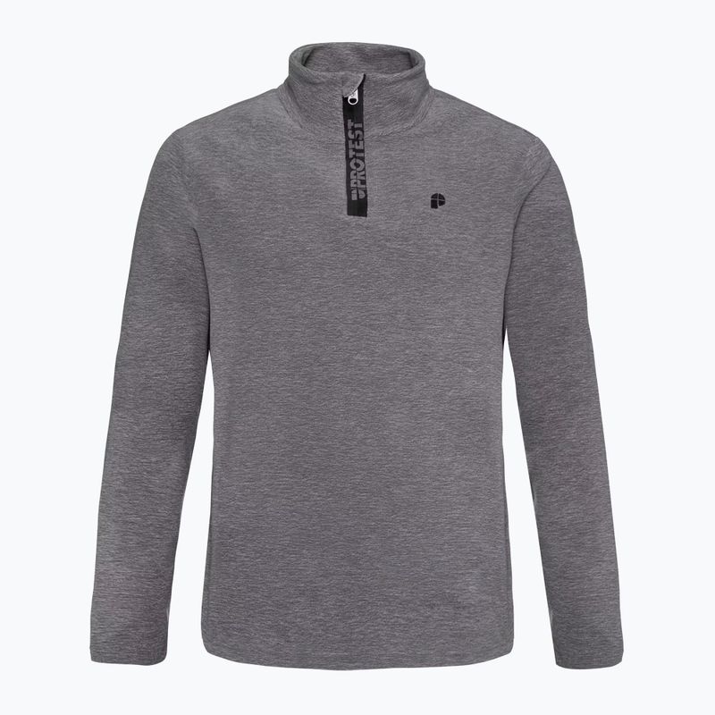 Кофта флісова чоловіча Protest Perfectym 1/4 Zip Active dark grey melee 6