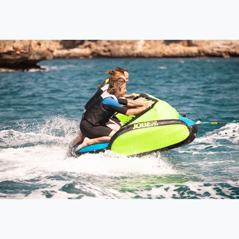 Плюшка для катання по воді JOBE Sonar Towable 4P блакитно-зелена 230420001 5