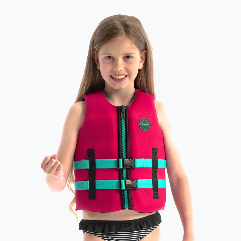 Жилет страхувальний дитячий Jobe Neoprene рожевий 244921010 5