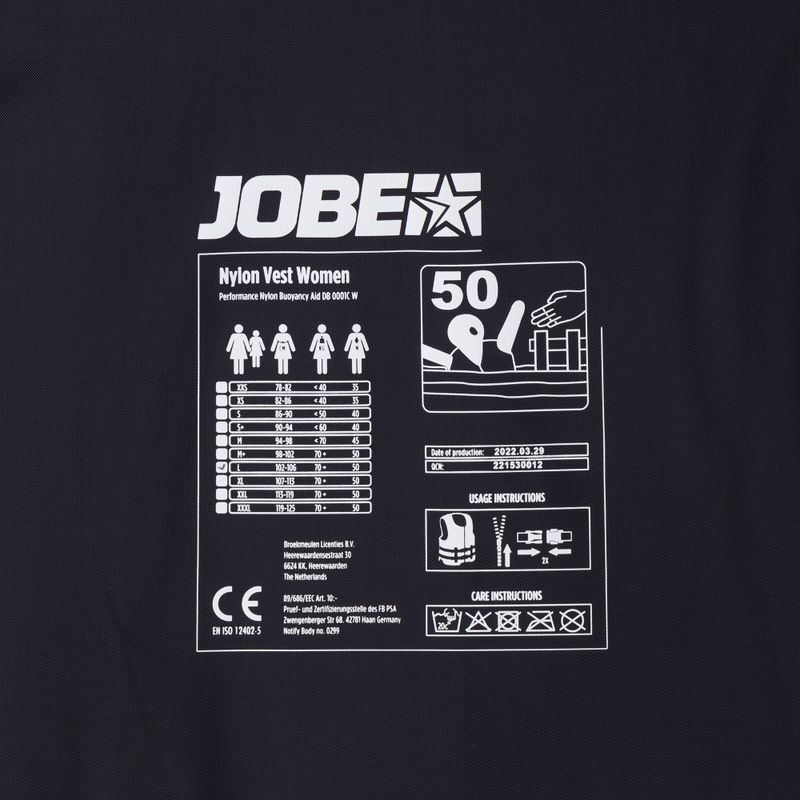 Жилет страхувальний JOBE Nylon Life Vest сіро-зелений 244821001 5