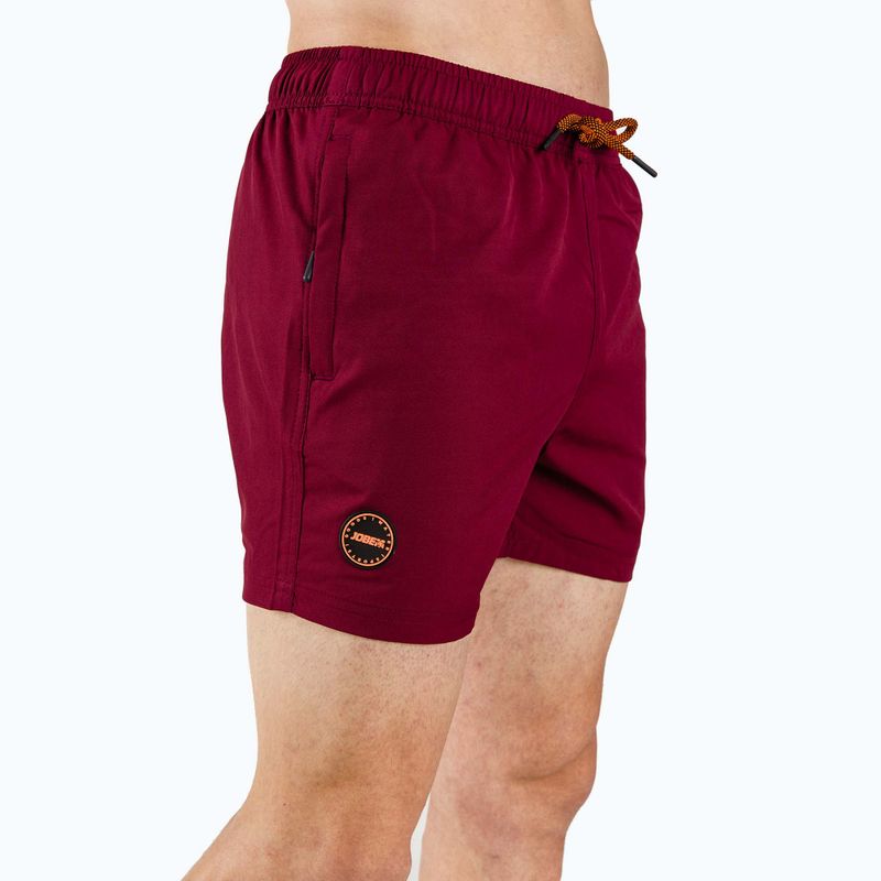 Шорти плавальні чоловічі JOBE Swimshort бордові 314022001