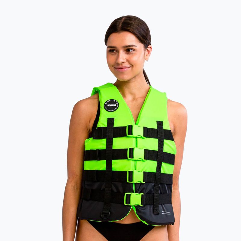 Жилет страхувальний JOBE 4 Buckle Life Vest зелений 244823001 5