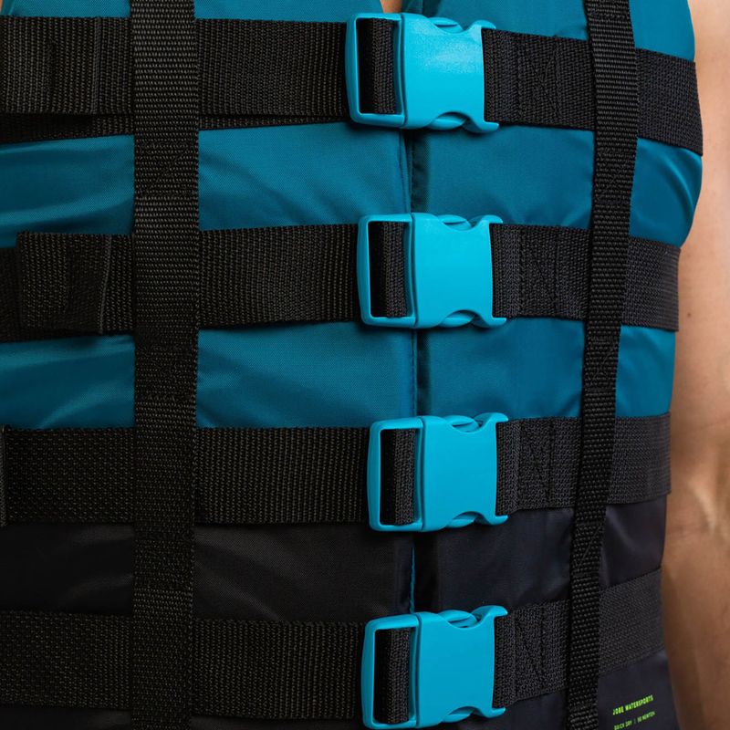 Жилет страхувальний JOBE 4 Buckle Life Vest блакитний 244823002 3