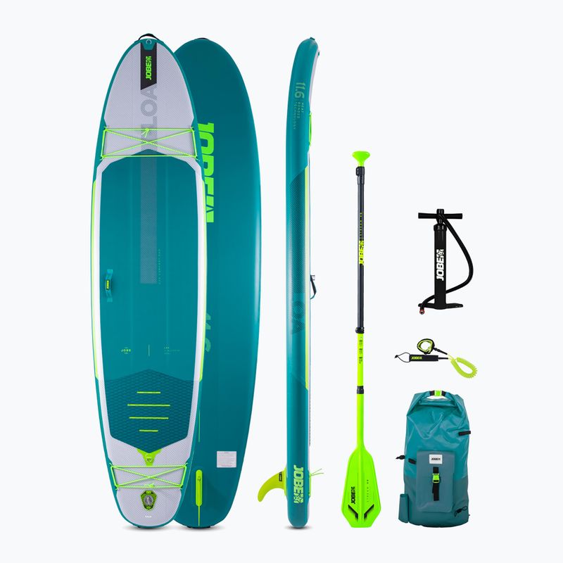 SUP-дошка  JOBE Loa 11'6" Package зелена 486423014