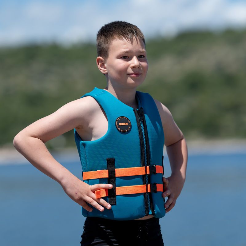 Жилет страхувальний дитячий JOBE Neoprene Vest Jr teal 9