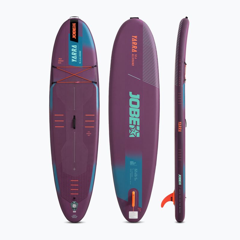 Дошка SUP JOBE Aero Yarra SUP Board Package 10'6" sunset purple 2